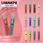 LANA皮革主機 | 高質感皮革 · 兩檔調節 · 通用一代煙彈 · 10色可選